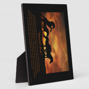 Gedenkstätte für das freie Pferd Fotoplatte