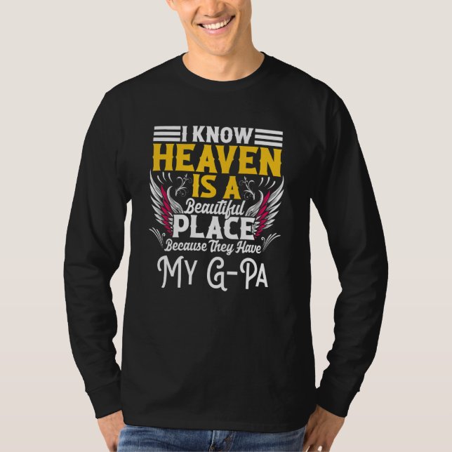 Gedenkstätte für den Verlust des G-Pa-Himmels Schö T-Shirt (Vorderseite)