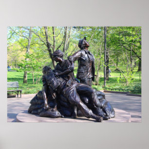 Gedenkstätte für den Vietnamkrieg Poster