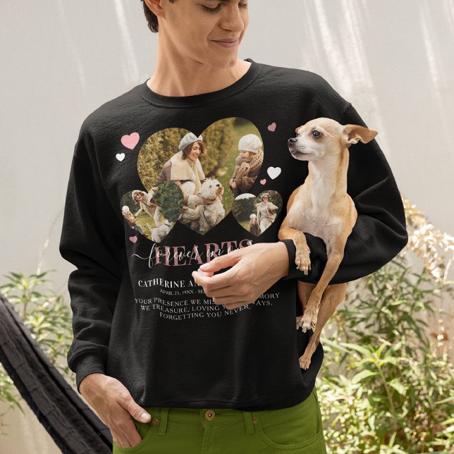 Gedenkstätte für elegante Beileid Zitat Fotos Sweatshirt (Von Creator hochgeladen)