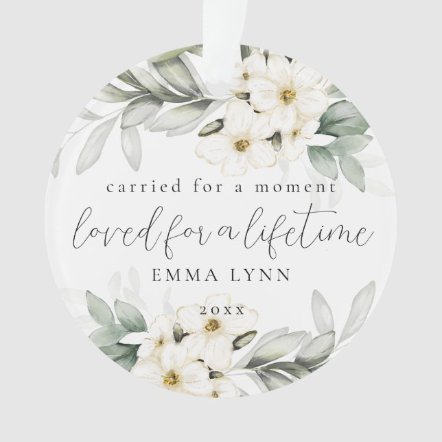 Gedenkstätte für Fehlgeburten Ornament (Vorderseite)