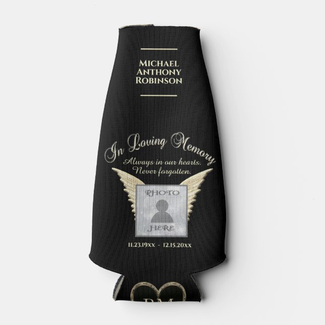 Gedenkstätte für Fotos in der Erinnerung Flaschenkühler (Vorderseite)