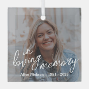 Gedenkstätte für geerbte Momente Ornament Aus Glas