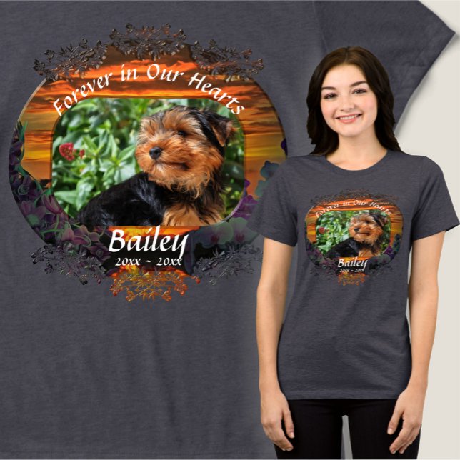 Gedenkstätte für Haustiere für immer in unserem He Tri-Blend Shirt (Von Creator hochgeladen)