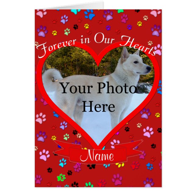 Gedenkstätte für Haustiere in unseren Herzen (Vorne)