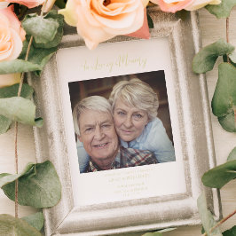 Gedenkstätte für Hochzeiten Sitzgelegenheiten Love Poster