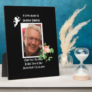 Gedenkstätte für Hochzeiten Vermisst Loved One Fotoplatte