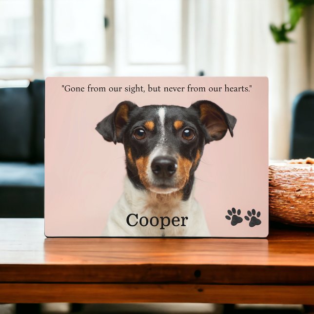 Gedenkstätte für Hunde - Haustier-Loss-Sake - Erin Fotoplatte (Von Creator hochgeladen)