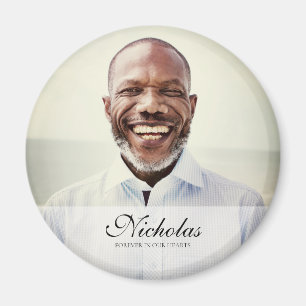 Gedenkstätte für klassische und einfache Fotos Magnet