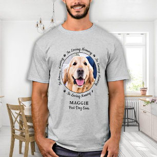 Gedenkstätte für personalisierte Hunde T-Shirt