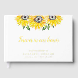 Gedenkstätte für Sonnenblumen in unserem Herzen Gästebuch