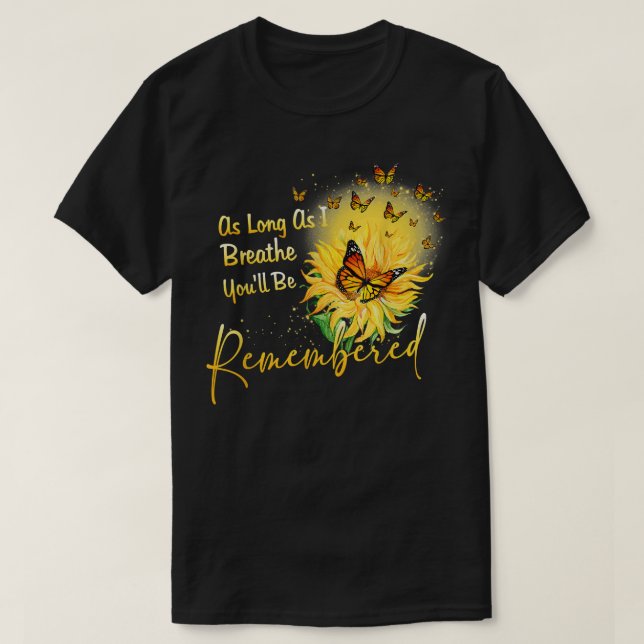 Gedenkstätte für Sonnenblumen T-Shirt (Design vorne)