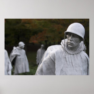 Gedenkstätte für Veteranen des Koreakrieges Poster