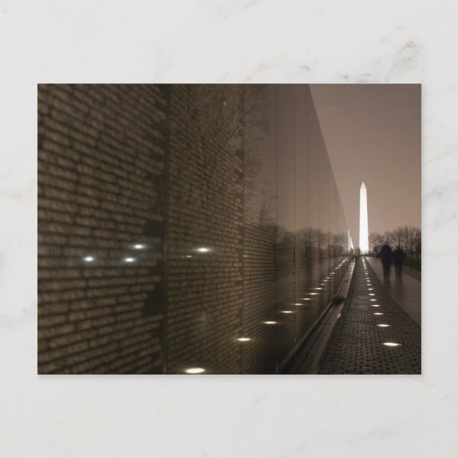 Gedenkstätte für vietnam postkarte (Vorderseite)