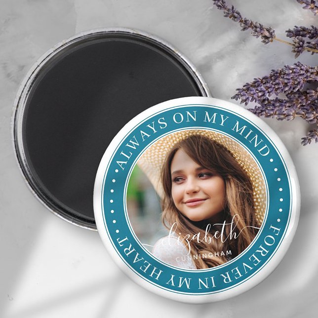 Gedenkstätte immer im Kopf Elegantes Foto Magnet (Von Creator hochgeladen)