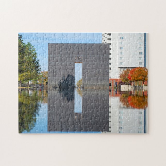 Gedenkstätte Oklahoma Jigsaw Puzzle (Horizontal)