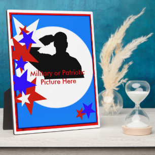 Gedenkstätte Patriotic Plaque Fotoplatte