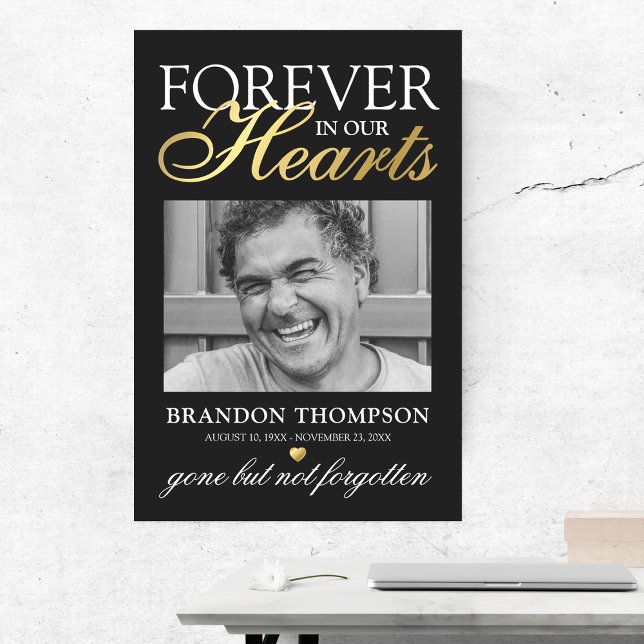 Gedenkstätte zum Schwarzen Foto Poster (Von Creator hochgeladen)