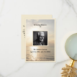 Gedenkstätte zur Beerdigung der Ozeane aus der Fam Dankeskarte