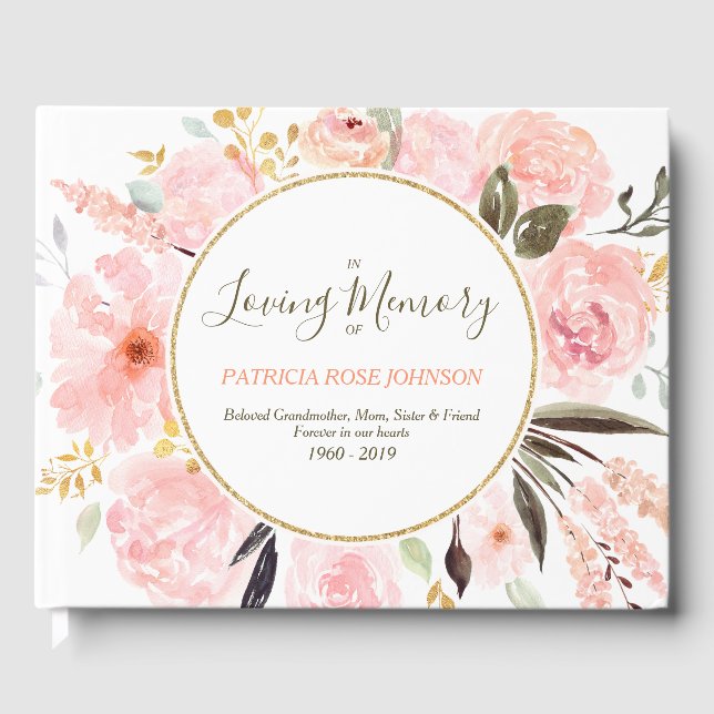 Gedenkstätte zur Beerdigung des Andenkens an die R Gästebuch (Vorderseite)