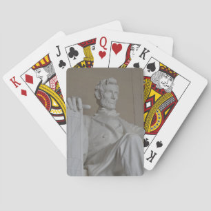 Gedenkstatue Lincoln Spielkarten