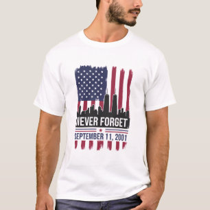 Gedenkt immer des 11. Septembers 2001 Gedenktag US T-Shirt