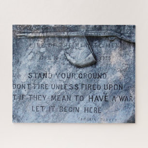 Gedenktafel Lexington Massachusetts Puzzle