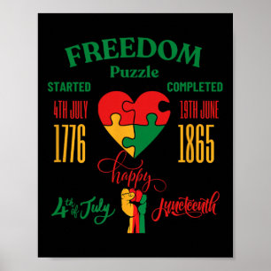 Gedenktag 19. und 4. Juli Poster