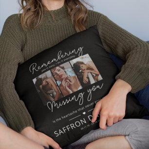 Gedenktag 3 Foto Tribute Kissen