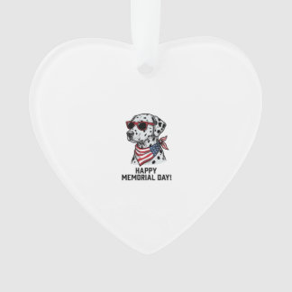 Gedenktag-Dalmatiner-patriotisches-Hund-Design_1 Ornament