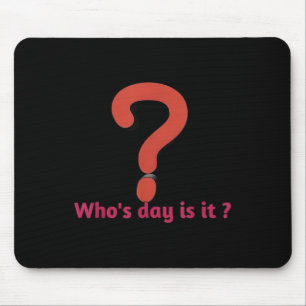 Gedenktag, der Tag ist Mousepad