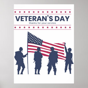 Gedenktag der Veteranen-Mütter-Tag-Tribut 2026 Poster