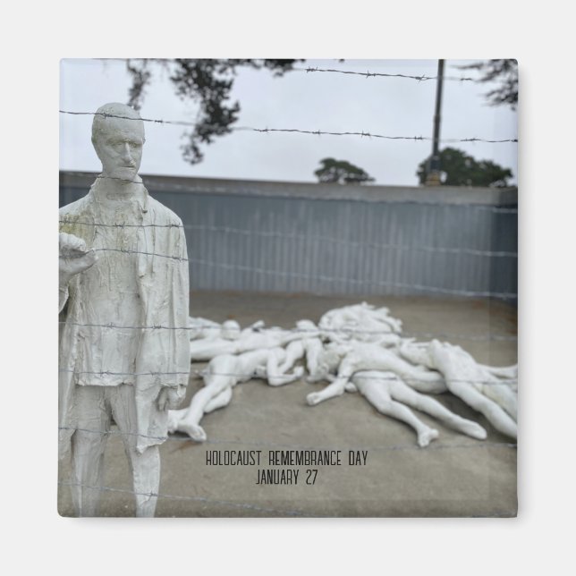 Gedenktag des Holocaust Magnet (Vorne)