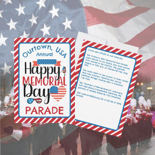 Gedenktag - Die Parade der Stadt - Einladung