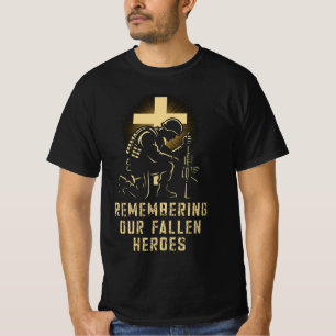 Gedenktag Erinnern an unsere gefallenen Helden US T-Shirt