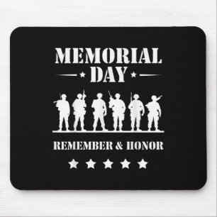 Gedenktag Erinnern Sie sich an Ehrentribut der Mil Mousepad