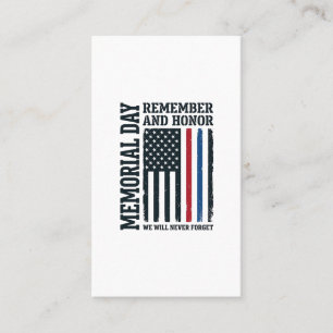 Gedenktag Erinnern Und Ehren Tribute Vector Des Visitenkarte