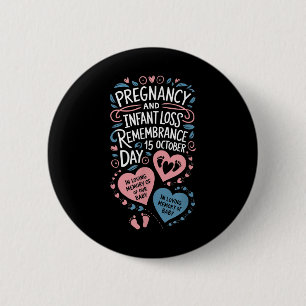 Gedenktag für den Säugling einer Schwangerschaft Button