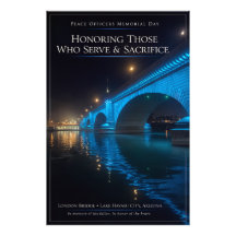 Gedenktag für Friedensoffiziere London Bridge Post