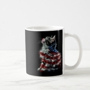 Gedenktag Katze und Unabhängigkeitstag Kaffeetasse