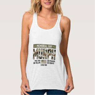 Gedenktag Murph Workout Vintage Vector Shirt (2