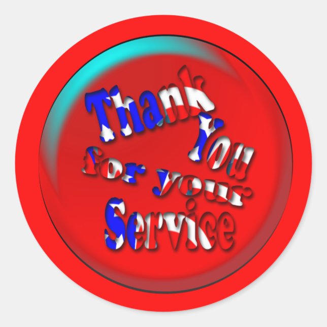 Gedenktag Runder Aufkleber (Vorderseite)