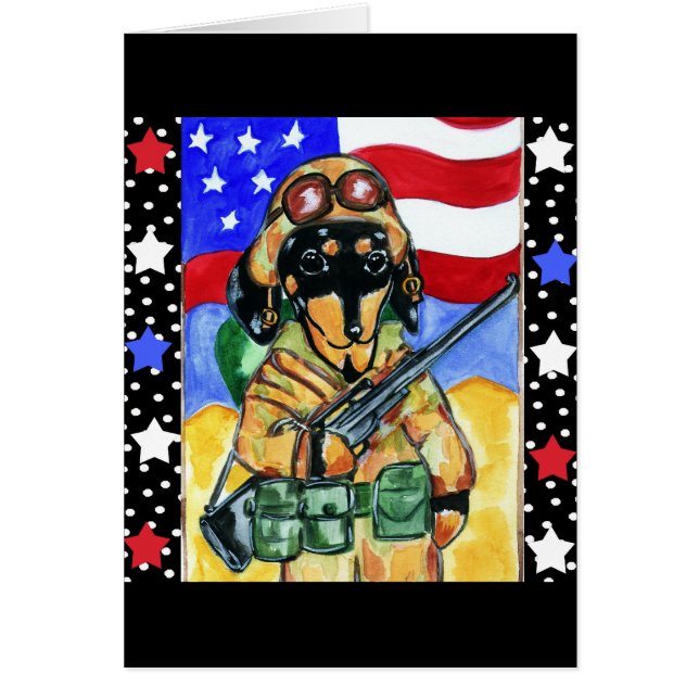 Gedenktag Soldat-Dackel (Vorne)