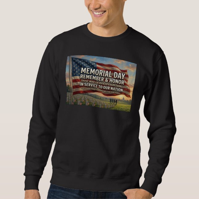 Gedenktag Sweatshirt (Vorderseite)