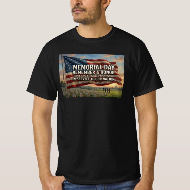Gedenktag T-Shirt (Vorderseite)