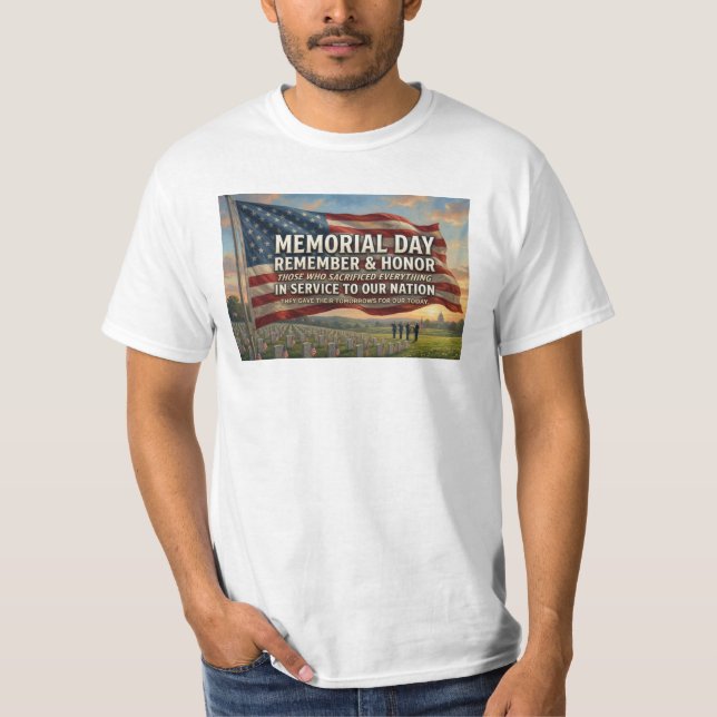 Gedenktag T-Shirt (Vorderseite)