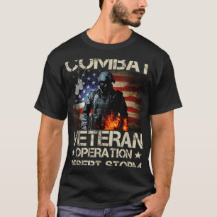 Gedenktag Veteranen Tag Wüstensturm Militär so T-Shirt