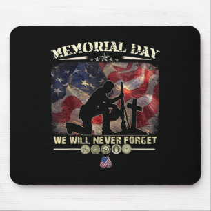Gedenktag - Veteranen werden nie vergessen Mousepad