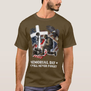 Gedenktag - Veteranen werden nie vergessen T-Shirt