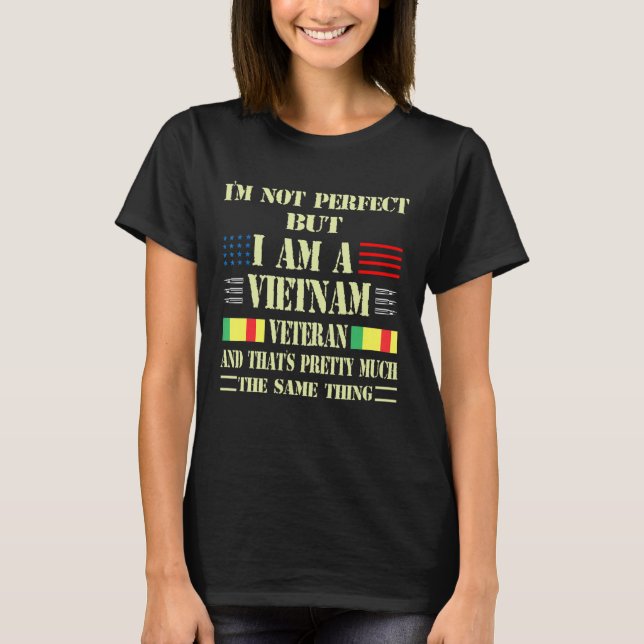 Gedenktag Veteran's Day Vietnam Veteran T-Shirt (Vorderseite)